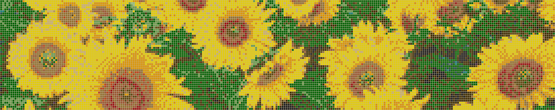 Sunflowers - Mosaic Tile Picture Art