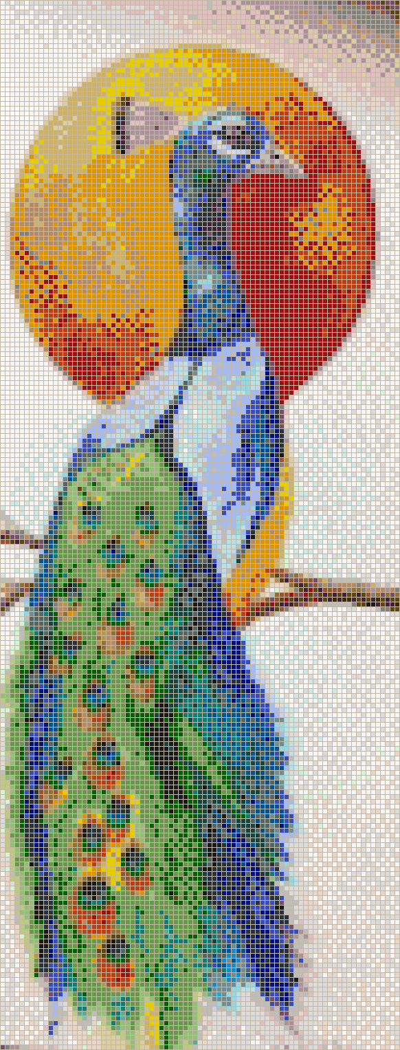 Glowing Peacock - Mosaic Tile Picture Art