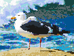 Seagulls by the Ocean<br/>Ready to Tile Mosaic Art