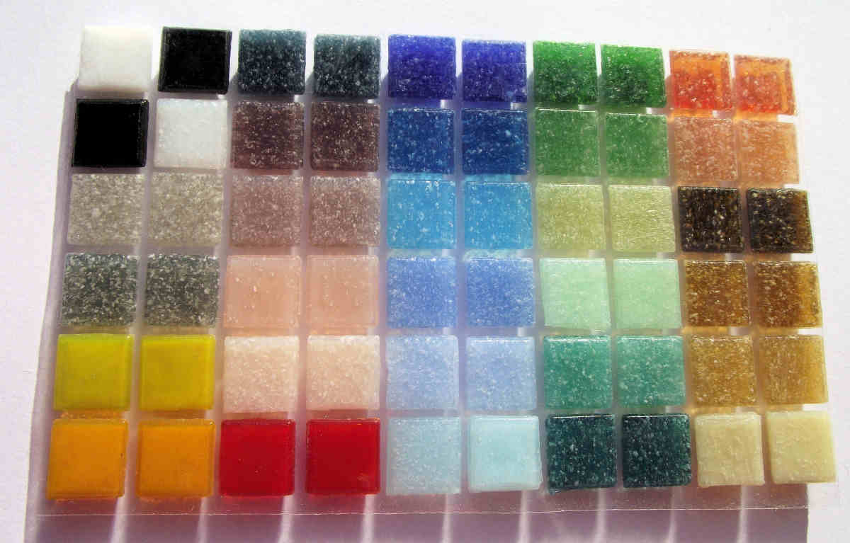 10mm Sample Mosaic Tiles (Standard)