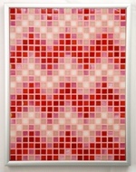 Candy ZigZags - Framed Mosaic Accent