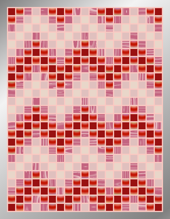 Candy ZigZags - Mosaic Tiled Accent