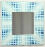 Seaside Unity 29cm - Mosaic Tiled Mirror