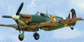 Spitfire Landing - Mosaic Tile Art
