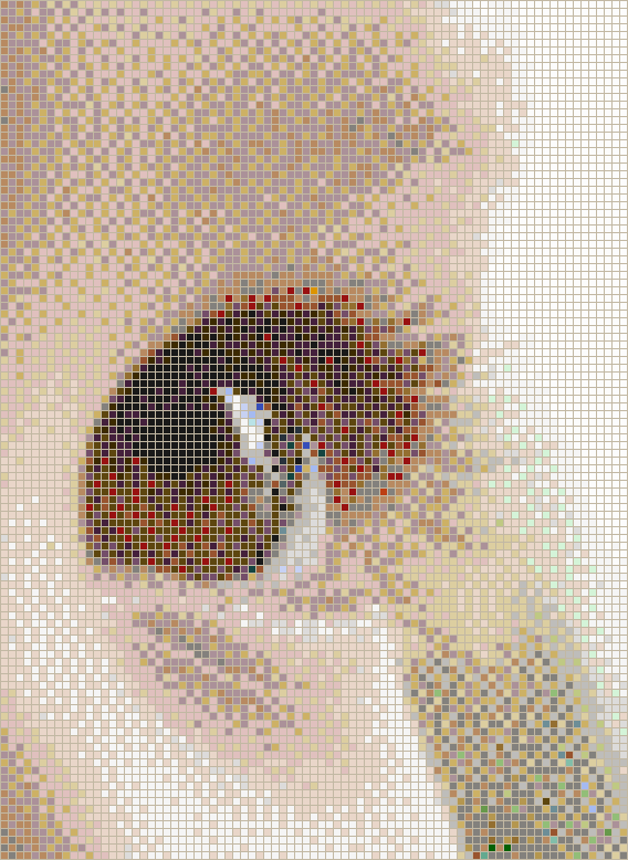 Baby Eye - Mosaic Tile Picture Art