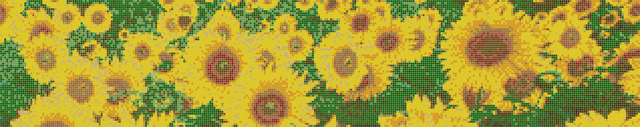 Sunflower Splashback - Mosaic Tile Picture Art