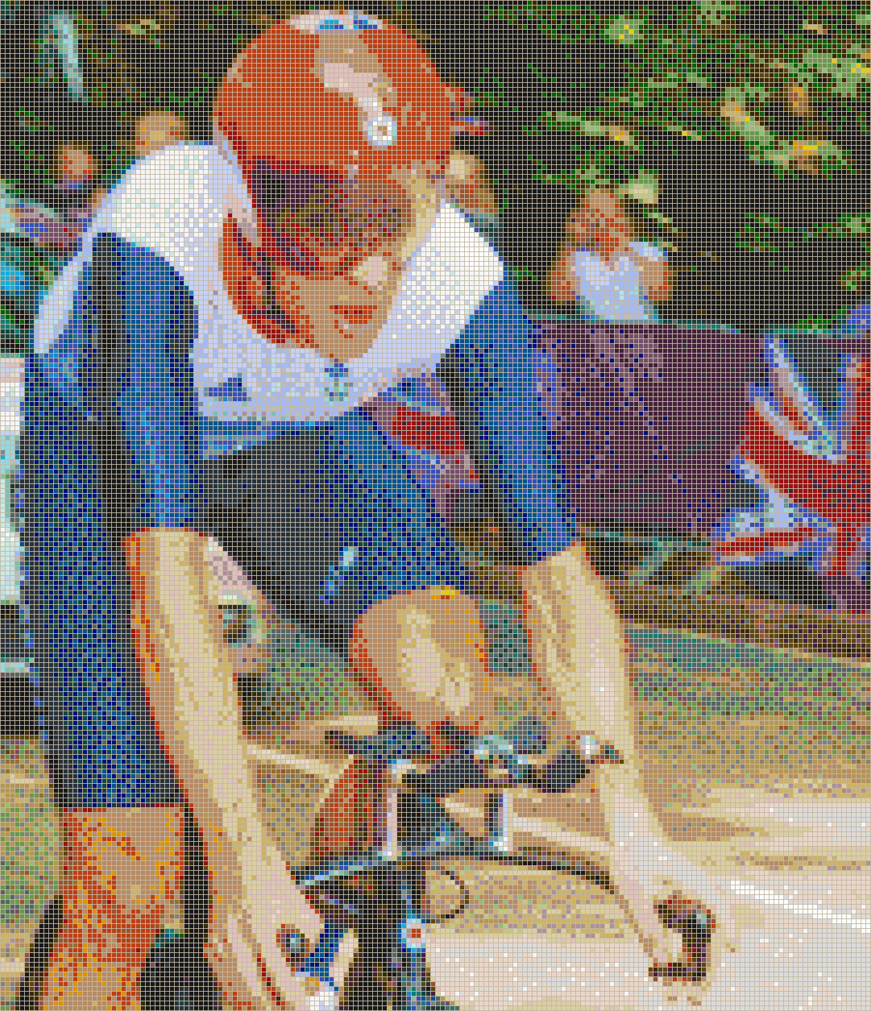 Bradley Wiggins riding to Olympic Gold 2012 - Mosaic Tile Picture Art