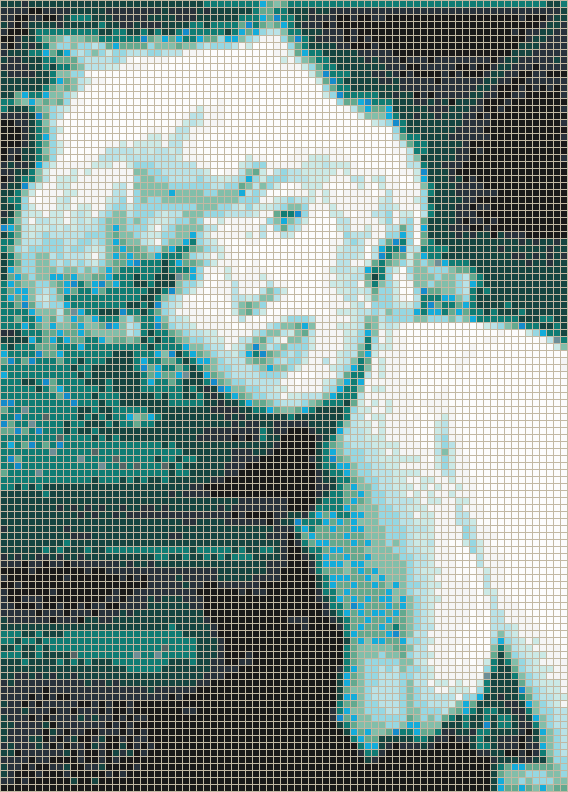 Marylin Monroe (Some Like It Hot Trailer) - Mosaic Tile Picture Art