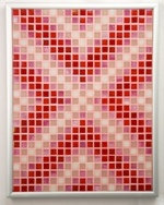 Candy Arrows - Framed Mosaic Accent