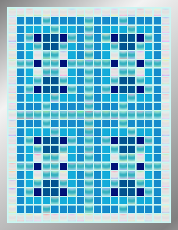 Turquoise Pearl Archipelago - Mosaic Tiled Accent
