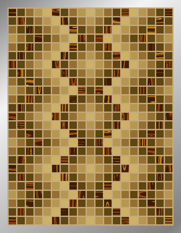 Sepia DNA - Mosaic Tiled Accent