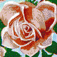 Fairy Rose (Pink) - Mosaic Tile Art