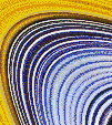 Saturn\'s Rings - Mosaic Tile Art