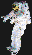 Spaceman (Peter J K Wisoff) - Mosaic Tile Art