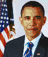 President Barack Obama - Mosaic Tile Art