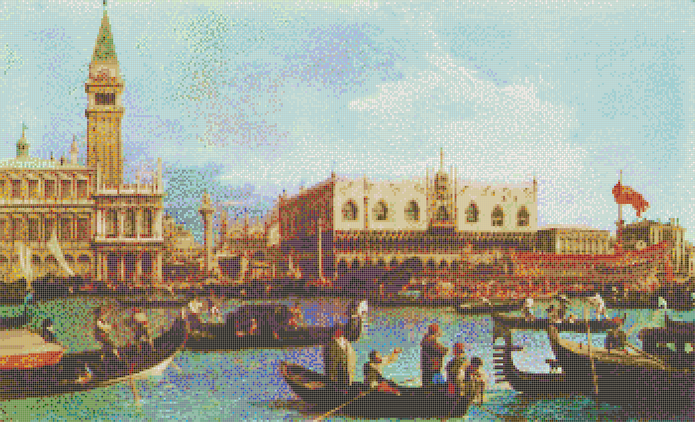 Bucentoro returns to the Molo, Venice (Canaletto) - Mosaic Tile Picture Art