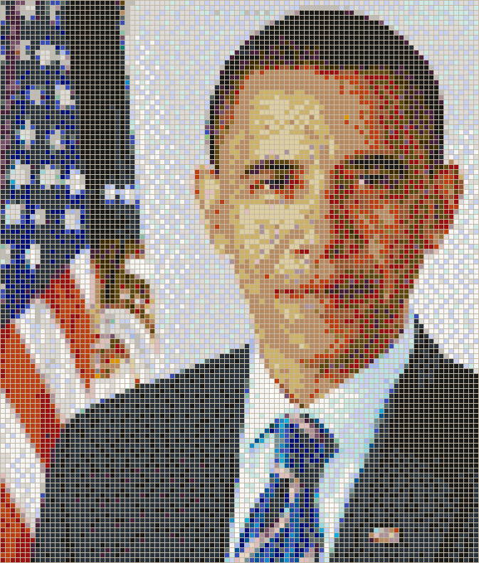 President Barack Obama - Mosaic Tile Picture Art