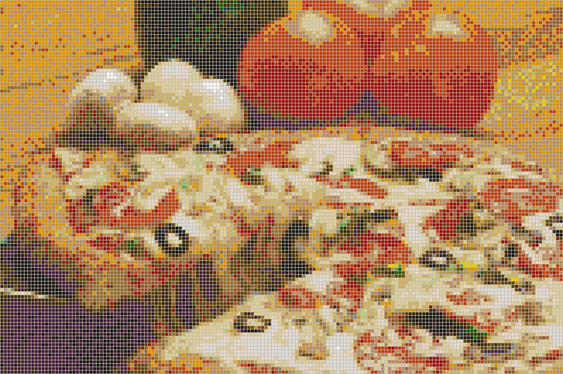 Pizza - Mosaic Tile Picture Art