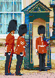 Buckingham Palace Guards - Framed Mosaic Wall Art