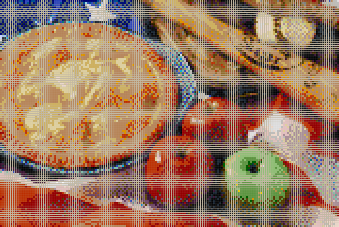 American as Apple Pie - Mosaic Wall Picture Art