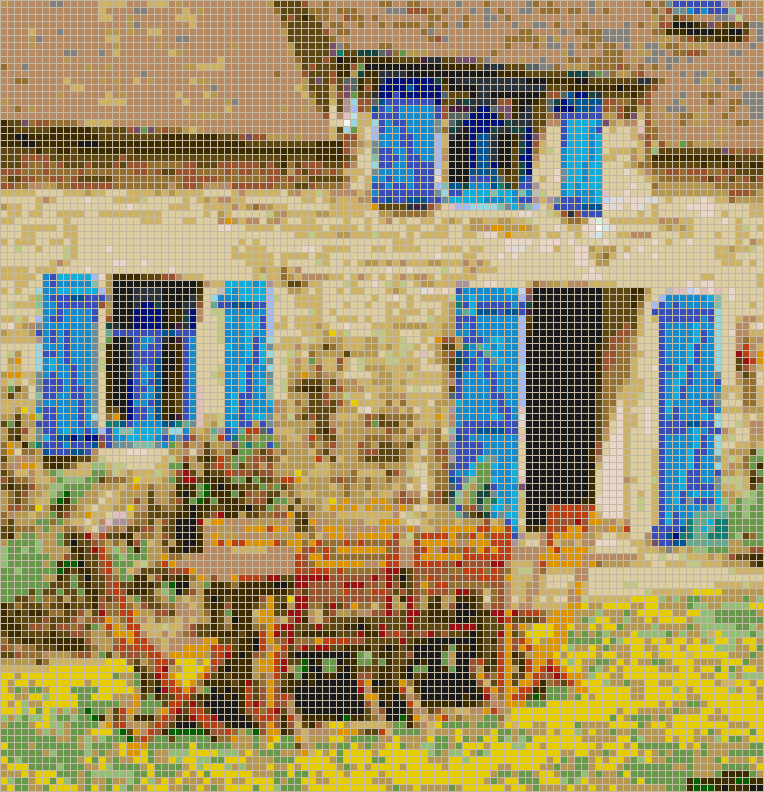 Brittany Alfresco - Mosaic Wall Picture Art